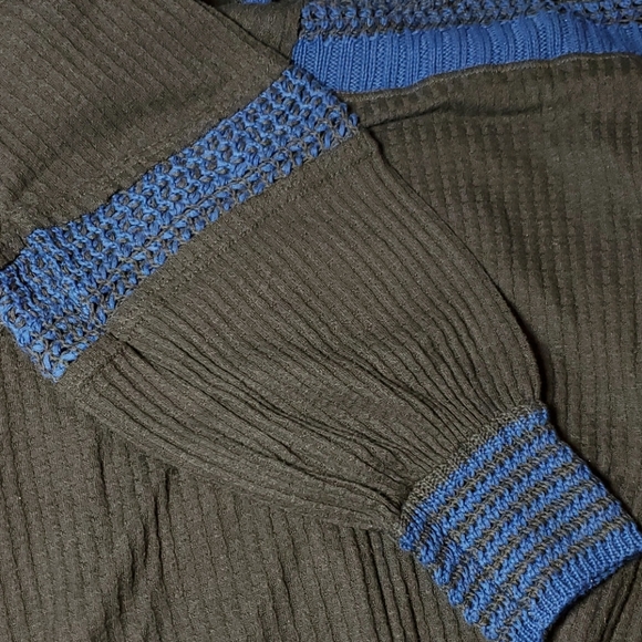 NWT Free People Snow Day Balloon Sleeve Sweater - Picture 8 of 11